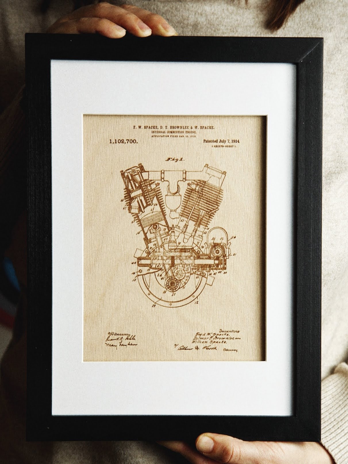 Zidna dekoracija "Obiteljska imena"